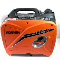 ＊＊ KOSHIN インバーター発電機 4サイクル 1.6KVA 50/60Hz GV-16i オレンジ Sランク