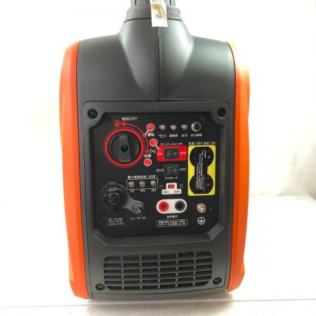  KOSHIN インバーター発電機 4サイクル 1.6KVA 50/60Hz GV-16i オレンジ