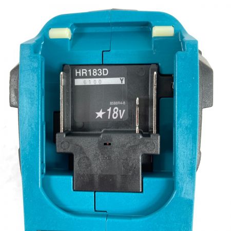  MAKITA マキタ 18V 18mm 充電式ハンマドリル (バッテリ2個・充電器・ケース付） HR183D ブルー