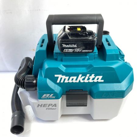  MAKITA マキタ 18V 充電式業務用集じん機 バッテリ1個付属 ※充電器なし VC750D ブルー