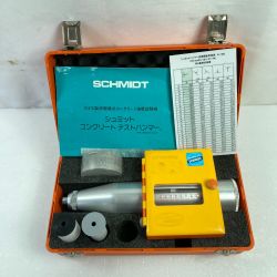 ＊＊ Proceq シュミットハンマー コンクリートテストハンマー ケース付 (3) ※未校正 NR-10 オレンジ Cランク