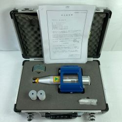 ＊＊ SANYO 3洋 シュミットハンマー コンクリートテストハンマー ケース付 ※校正有効期限切れ 不明 ブルー Cランク