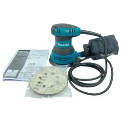 ＊＊ MAKITA マキタ 125mm ランダムオービットサンダー コード式 本体のみ BO5030 グリーン Bランク