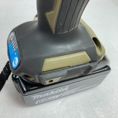  MAKITA マキタ 18V 充電式インパクトドライバ  (バッテリ2個・充電器・ケース付） TD173D オリーブ