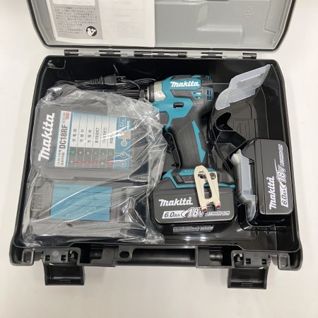  MAKITA マキタ 充電式インパクトドライバ 18V 6.0Ah TD173DRGX ブルー 未使用品