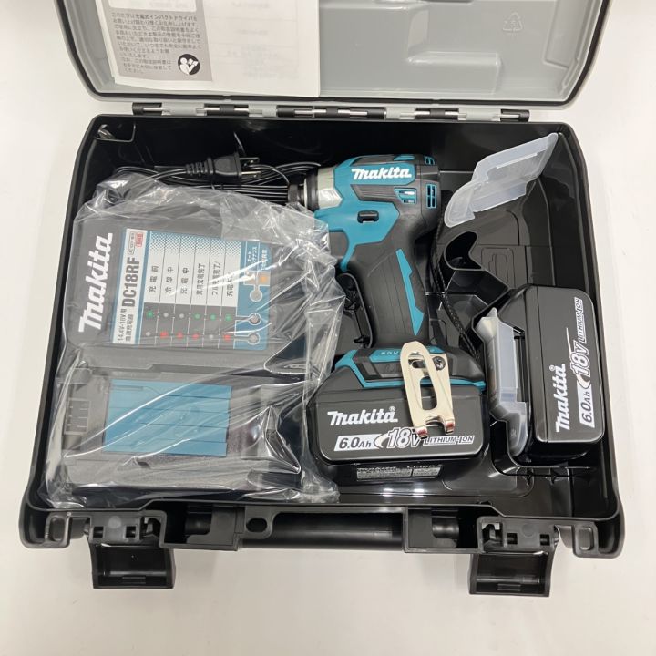 MAKITA マキタ 充電式インパクトドライバ 18V 6.0Ah TD173DRGX ブルー