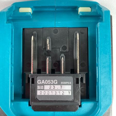  MAKITA マキタ 40Vmax 125mm 充電式ディスクグラインダ バッテリ1個付属 ※充電器なし GAO053GZ ブルー