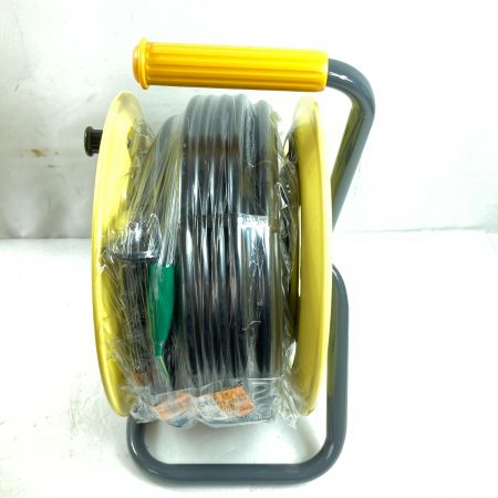  HAYATA 電工ドラム 屋外用 RAINBOW 30m 漏電遮断器付 SBE-30KC イエロー