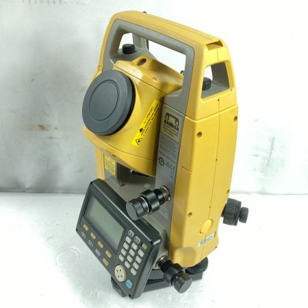  TOPCON トータルステーション (バッテリ2個・充電器・ケース付）※2021/5/18 校正済 ES-107F イエロー