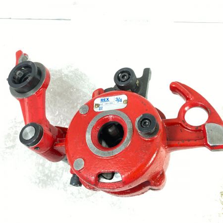  REX レッキス 自動オープン転造ダイヘッド 3/4inch 専用缶入り SHR-20A レッド