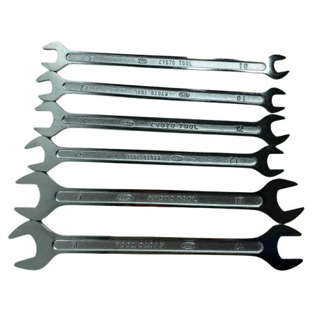  KTC ケーティーシー 薄口スパナセット 6本組 ソフトケース付 S206 グリーン