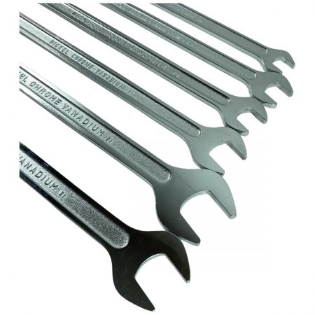  KTC ケーティーシー 薄口スパナセット 6本組 ソフトケース付 S206 グリーン