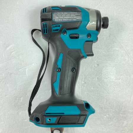  MAKITA マキタ 18V 充電式インパクトドライバ  (充電器・ケース・18V/5.0Ah バッテリ1個付属) (3) TD173D ブルー