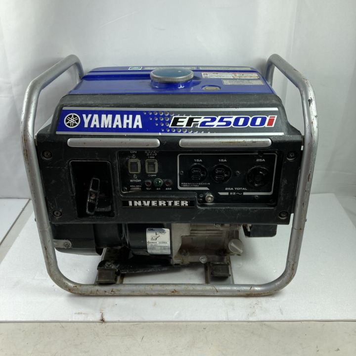 YAMAHA ヤマハ YAMAHA 4サイクル 2.5kVA オープン型 インバータ発電機 EF2500i ブルー｜中古｜なんでもリサイクルビッグバン