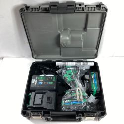 〇〇 HiKOKI ハイコーキ 36V コードレスインパクトドライバ  (バッテリ2個・充電器・ケース付）Bluetooth WH36DD2XHLSZ グリーン Sランク