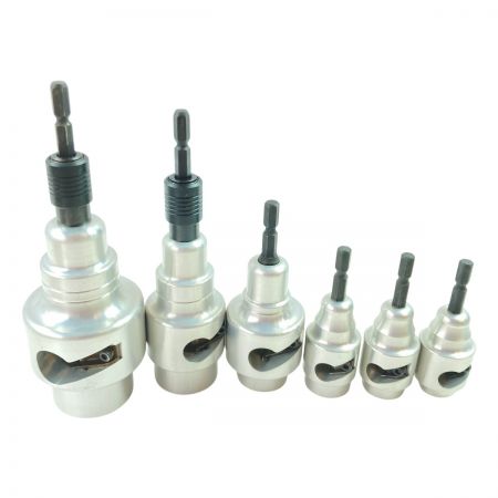  TAJIMA タジマ ケ－ブルストリッパー ムキソケ DK-MS 250/150/60/38/22/14mm 6個セット DK-MS14/22/38/60/150/250/ シルバー