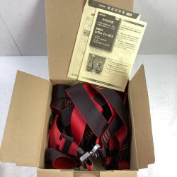 ＊＊ TSUYORON 藤井電工 TSUYORON レヴォハーネス Mサイズ  新規格対応 墜落制止用器具 TH-508-OT-BKR-M-BX ブラック×レッド Aランク