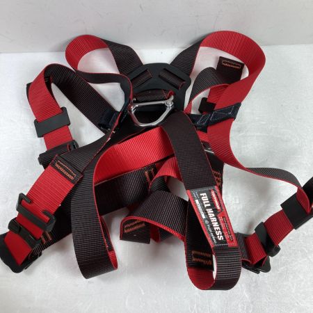  TSUYORON 藤井電工 TSUYORON レヴォハーネス Mサイズ  新規格対応 墜落制止用器具 TH-508-OT-BKR-M-BX ブラック×レッド