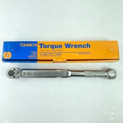 ＊＊ TOHNICHI プレセット型トルクレンチ 20-100Nm 差込角12.7mm ※校正歴不明 QL100N4-MH シルバー Bランク