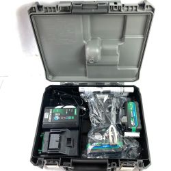 ＊＊ HiKOKI ハイコーキ 36V コードレスインパクトドライバ Bluetooth対応 (バッテリ2個・充電器・ケース付）(4) WH36DD2XHBSZ ブラック Sランク