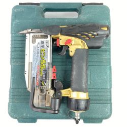 ＊＊ HITACHI 日立 55mm 高圧ピン釘打ち機 ケース付 NP55HM ブラック×ゴールド Cランク