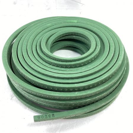  三ツ星ベルト 三ツ星Vロープ A型 (穴あきベルト) 20m （継手金具3個付属） A形 20m巻き (2) A形 20m巻き グリーン