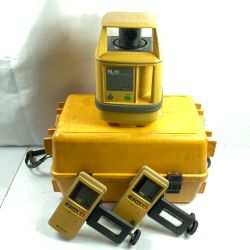 ＊＊ TOPCON ローテーテイングレーザー 受光器2台・ケース付 ※校正歴不明 RL-H イエロー Cランク