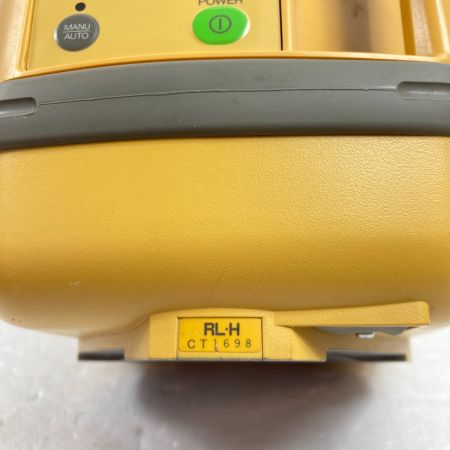  TOPCON ローテーテイングレーザー 受光器2台・ケース付 ※校正歴不明 RL-H イエロー