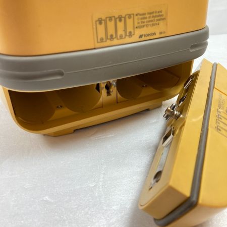 TOPCON ローテーテイングレーザー 受光器2台・ケース付 ※校正歴不明 RL-H イエロー
