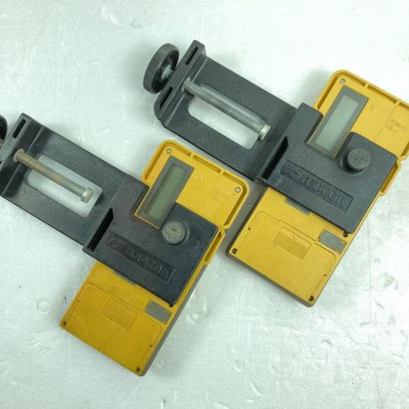  TOPCON ローテーテイングレーザー 受光器2台・ケース付 ※校正歴不明 RL-H イエロー