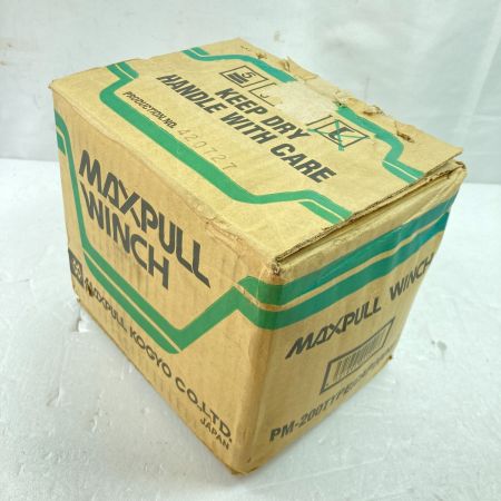  MAXPULL マックスプル ミニウインチ 200kg  PM-200TYPE