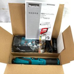 ＊＊ MAKITA マキタ 7.2V 充電式ペンインパクトドライバ (バッテリ1個・充電器・ケース付） TD021DSHSP ブルー Sランク