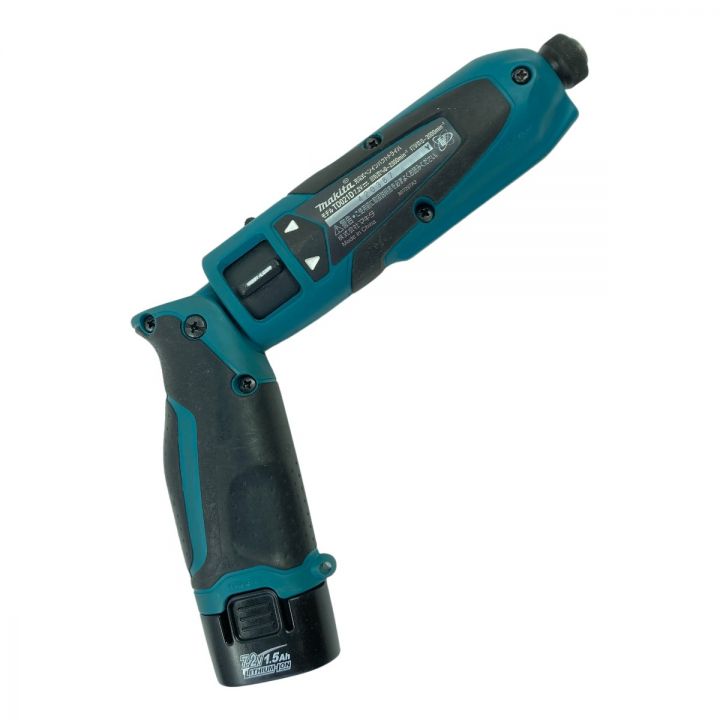 MAKITA マキタ 7.2V ペンインパクトドライバ (バッテリ1個・充電器・ケース付属） TD021D ブルー｜中古｜なんでもリサイクルビッグバン