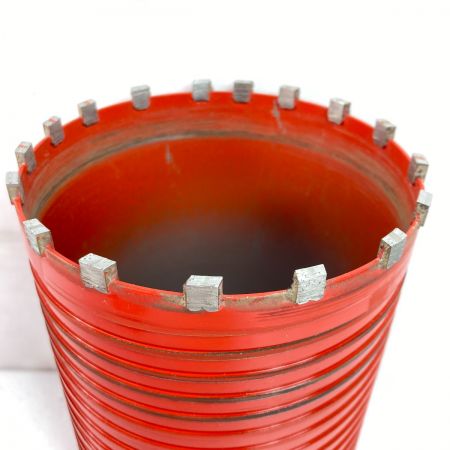  MIYANAGA 回転ドリル用 ドライモンドコアドリル Φ120mmx150mm シャンク L ケース付 PCD120C レッド