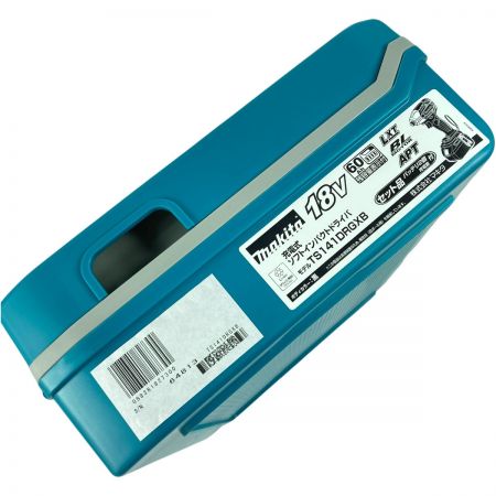  MAKITA マキタ 18V 充電式ソフトインパクトドライバ (バッテリ2個・充電器・ケース付） TS141DRGXB ブラック