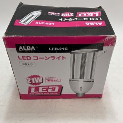 ALBA アルバ 工具 LEDライト  LED21-C 5個入 Sランク