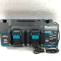 ＊＊ MAKITA マキタ 40Vmax 2口急速充電器  DC40RB ブラック Aランク