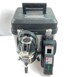 TAJIMA タジマ グリーンレーザー墨出し器 矩十字・横全周（充電池・受光器・ ケース付）※校正歴不明 ZEROBL-KJC ブラック×シルバー Aランク