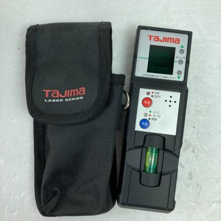 TAJIMA タジマ グリーンレーザー墨出し器 矩十字・横全周（充電池・受光器・ ケース付）※校正歴不明 ZEROBL-KJC  ブラック×シルバー｜中古｜なんでもリサイクルビッグバン