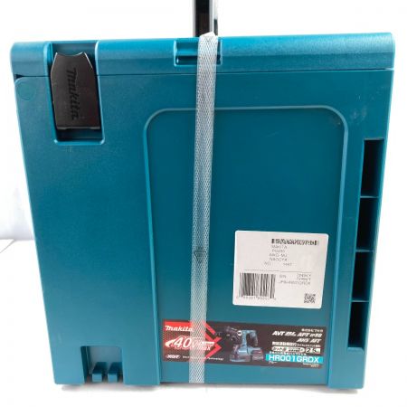  MAKITA マキタ 40Vmax 充電式ハンマドリル SDSプラス フルセット (バッテリ2個・充電器・ケース付） HR001GRDX ブルー