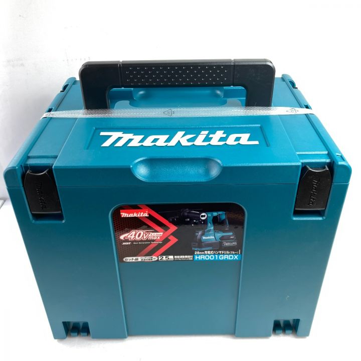 MAKITA マキタ 40Vmax 充電式ハンマドりるHR001GRDX ブルー