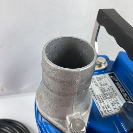  TSURUMI PUMP ツルミポンプ KTV2.75 50mm 200V 水中ハイスピンポンプ KTV2.75 ブルー