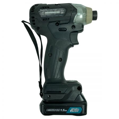  MAKITA マキタ 10.8V 充電式インパクトドライバ (バッテリ1個・充電器・ケース付） TD111D ブラック
