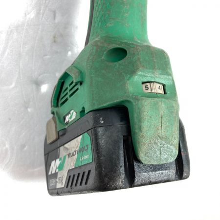  HiKOKI ハイコーキ 100mm 36V ディスクグラインダー バッテリ1コ付属 ※充電器なし G3610DA グリーン