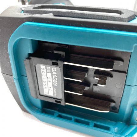  MAKITA マキタ 100mm 40Vmax 充電式ディスクグラインダ バッテリ1個付属 ※充電器なし GA052GZ ブルー