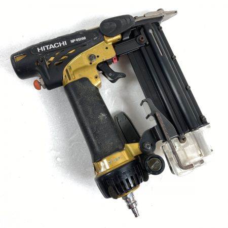  HITACHI 日立 15~45mm 高圧ピン釘打機 本体のみ NP45HM ブラック×ゴールド