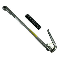 ＊＊ SPEED TOOLS ロングラチェットレンチ 差込角9.5mm (ソケット付属） シルバー Cランク