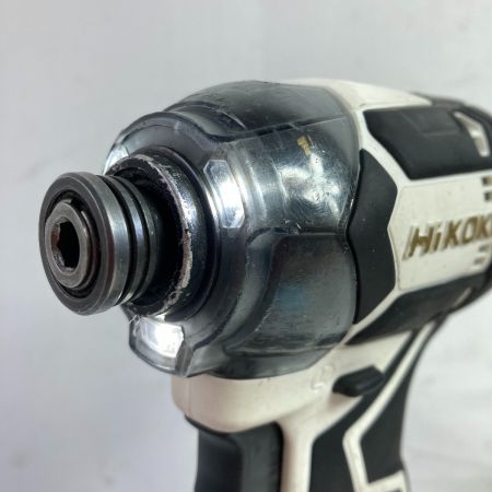  HiKOKI ハイコーキ 36V コードレスインパクトドライバ (バッテリ2個・充電器・ケース付） WH36DC ホワイト×ブラック