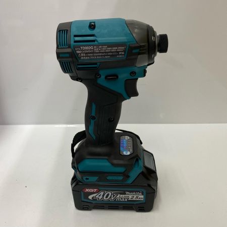  MAKITA マキタ インパクトドライバ TD002G ブルー 未使用品