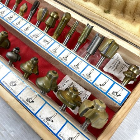   ルータービットセット ※１点欠品 ITNVPQVFNR50 ブラック